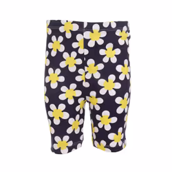 Disney Minnie Mouse Toddler Girls T-Shirt and Bike Shorts Outfit Set Floral Lemon Drop 4T