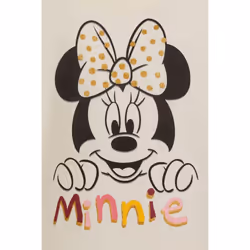 Disney Minnie Mouse Little Girls Sweatshirt and Leggings Outfit Set Wh