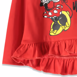 Disney Minnie Mouse Toddler Girls Crossover T-Shirt and Leggings Outfi