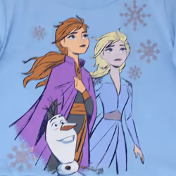 Disney Frozen Elsa Anna Toddler Girls Long Sleeve Graphic T-Shirt & Le