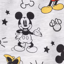 Disney Minnie Mouse Mickey Mouse Little Girls Sweatshirt Gray 7-8
