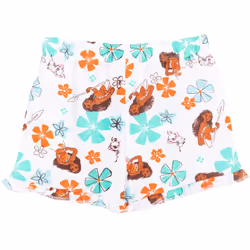 Disney Moana Toddler Girls T-Shirt and French Terry Shorts Outfit Set