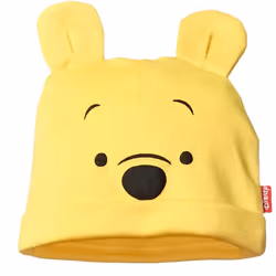 Disney Boys' Winnie the Pooh Bodysuit with Cap Set Yellow 0/3M