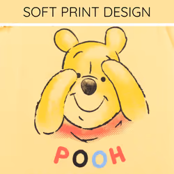 Disney Winnie the Pooh Newborn Baby Boys Romper and Bucket Sun Hat Yellow 6-9 Months