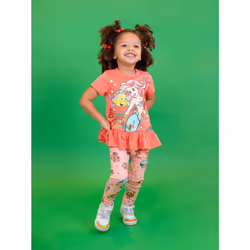 Disney Princess Ariel Toddler Girls Graphic T-Shirt Leggings and Scrun