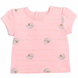 STAR WARS The Child Newborn Baby Girls French Terry Snap Short Overalls T-Shirt & Headband 3 Pcs Set Light Gray 3-6 Months