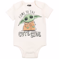 STAR WARS Mandalorian Baby Yoda Baby Boys 3 Piece Outfit Set: Bodysuit Pants Hat 3-6 Months Green/White