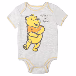Disney Winnie the Pooh Baby Boys Girls Layette Set: Bodysuit Pants Bib