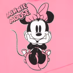 Disney Minnie Mouse Toddler Girls Crossover Fleece Hoodie and Leggings