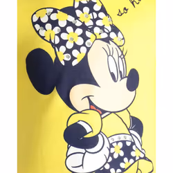 Disney Minnie Mouse Floral Toddler Girls Peplum T-Shirt and Leggings O
