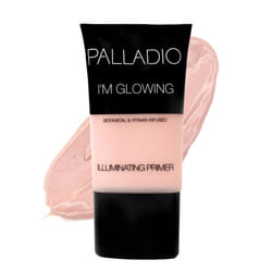 I'm Glowing Illuminating Primer, 0.67 oz, Pearly Pink Makeup Primer for Face, Contains Aloe Vera, Grape Seed Oil, Green Tea, Brightens Complexion,