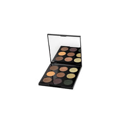 Ultimate 9-Count Eyeshadow Palette, Talc-Free Formula, High Pigmented Shades in A Mix of Matte & Shimmer Finishes, Blendable Long Lasting Colorful
