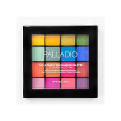 Ultimate Pro Eyeshadow Makeup Palette, 16 High-Pigmented Powder Colors, Matte, Shimmer, Satin Finishes, Color Crush