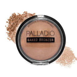 Palladio Baked Bronzer  Highly Pigmented and Easy to Blend  Shimmery B