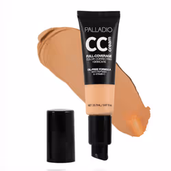 Palladio Full-Coverage Color Correction CC Cream Oil-Free with Peptid