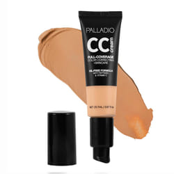 Palladio Full-Coverage Color Correction CC Cream  Oil-Free with Peptid