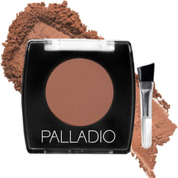 Palladio Brow Powder for Eyebrows  Soft and Natural Eyebrow Powder with Jojoba Oil & Shea Butter  Helps Enhance & Define Brows  Compact Size for Purse