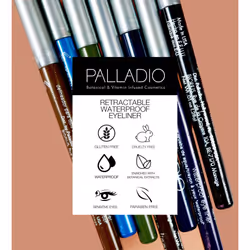 Retractable Waterproof Eyeliner, Richly Pigmented Color and Creamy, Slip Twist Up Pencil Eye Liner, Smudge Proof Long Lasting Application, All Day