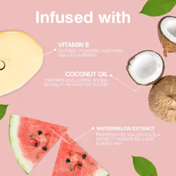 Palladio Lip Scrub Exfoliator Moisturizing Scented Lips Scrubber For Exfoliating & Smoothing Lips  Infused With Watermelon Extract Coconut & Vitamin E