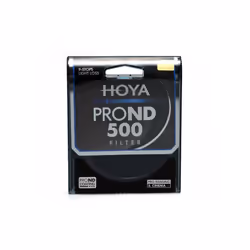 Hoya Pro ND500 Camera Lens 9-Stops Light Loss Filter - 62 mm