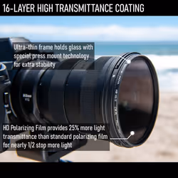 Hoya HD Mk II Circular Polarizer Camera Lens Filter - 52 mm - Additional view 5