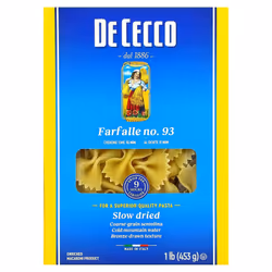 De Cecco, Farfalle No. 93, 1 lb (453 g)