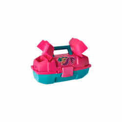 Frabill Plano Youth Mermaid Tackle Box, Magenta/Teal, Premium Tackle Storage