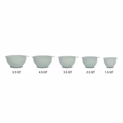 KitchenAid  KE178OSPIA KitchenAid Classic Mixing Bowls  Set of 5  Pistachio
