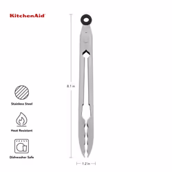 KitchenAid Stainless Steel Tongs  7 Inch