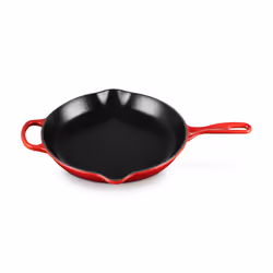 Le Creuset Enameled Cast Iron Signature Iron Handle Skillet 11.75"""" (2-3/8 qt.) Cerise