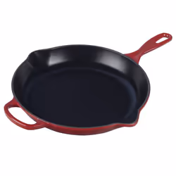 Le Creuset Enameled Cast Iron Signature Iron Handle Skillet  11.75"""" (2-3/8 qt.)  Cerise