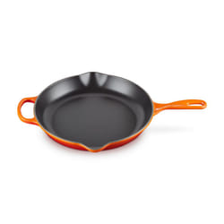 Le Creuset Enameled Cast Iron Signature Iron Handle Skillet  11.75"""" (2-3/8 qt.)  Flame