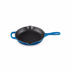 Le Creuset Enameled Cast Iron Signature Iron Handle Skillet 9"""" (1-3/8 qt.) Marseille