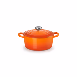 Le Creuset Signature, 1.8 L, Round, Orange, Cast iron, Enamel, Orange