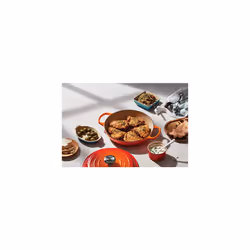 Le Creuset Enameled Cast Iron Signature Braiser, 2.25 qt., Flame