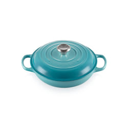 Le Creuset Enameled Cast Iron Signature Braiser, 2.25 qt., Caribbean