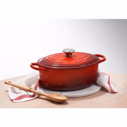 Le Creuset Enameled Cast Iron Signature Oval Dutch Oven  2.75 qt.  Cerise