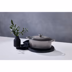 Le Creuset Enameled Cast Iron Signature Oval Dutch Oven  2.75 qt.  Oyster