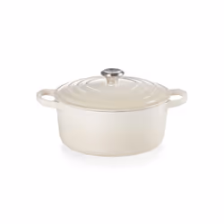 Le Creuset Enameled Cast Iron Signature Round Dutch Oven  3.5 qt.   Meringue