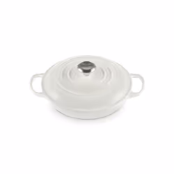 Le Creuset Enameled Cast Iron Signature Braiser  2.25 qt.  White