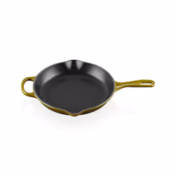 Le Creuset Enameled Cast Iron Signature Round Skillet 10.25 Olive