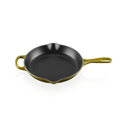 Le Creuset Enameled Cast Iron Signature Round Skillet  10.25   Olive