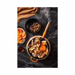 Le Creuset Signature Cast Iron Frying Pan With Wooden Handle 28cm Volcanic, 20258280900422