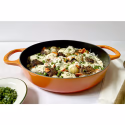 Le Creuset Signature Cast Iron Everyday Pan, 11", Oyster