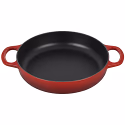 Le Creuset Signature Cast Iron Everyday Pan, 11", Cerise
