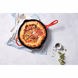 Le Creuset Enameled Cast Iron Signature Round Skillet  11.75""""  Peche