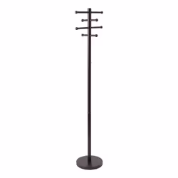 RTA Wood Coat Tree  Black