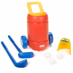 Little Tikes TotSports Easy Hit Golf Set + 3 balls + 2 clubs