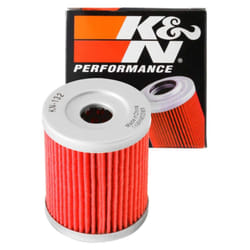 K&N Motorcycle Oil Filter: High Performance  Premium  Designed to be u