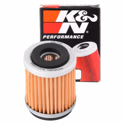 K&N Motorcycle Oil Filter: High Performance Premium Designed to be u